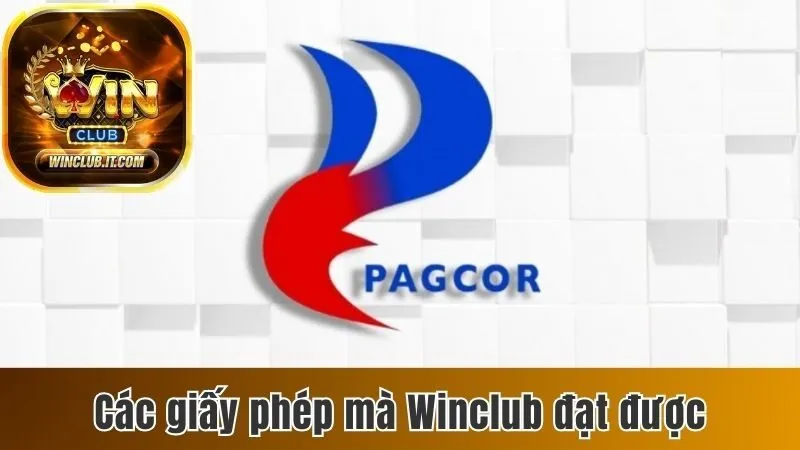 Winclub – Nhà cái cá cược chuyên nghiệp, đổi thưởng siêu tốc 2025 19 Các giấy phép mà Winclub đạt được
